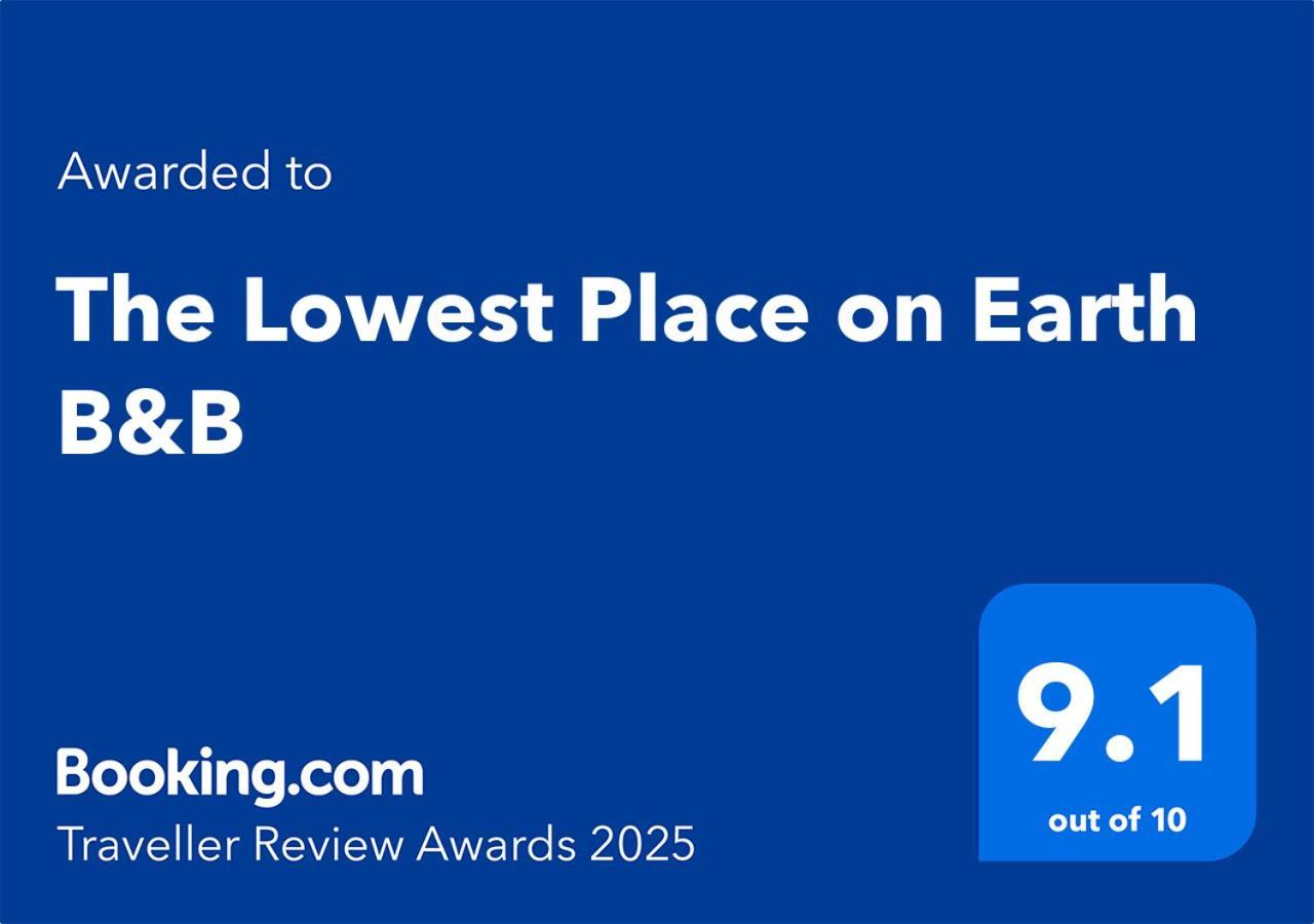 The Lowest Place On Earth B&B Neot HaKikar Exteriör bild